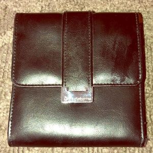 Liz Claiborne Black leather wallet